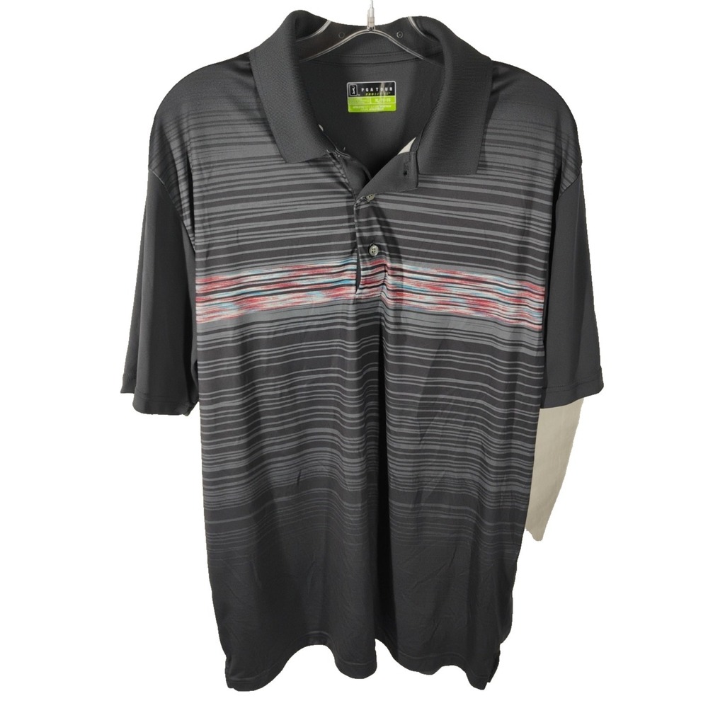 PGA Tour Pro Series Men's XL Performance‎ Golf Polo Shirt
